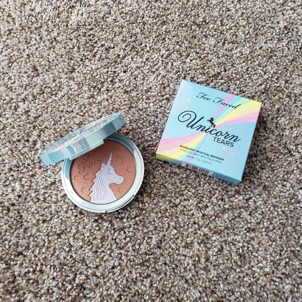 TOO FACED Unicorn Tears Powdered Bronzer NWT